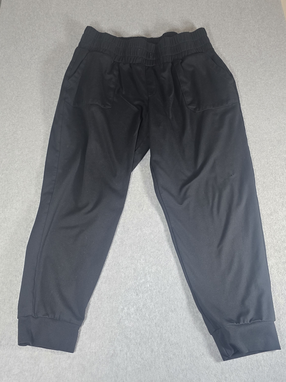 Mondetta Performance Luxury Black Stretch Jogger Pants Large